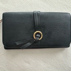 Chloe Black Leather Clutch